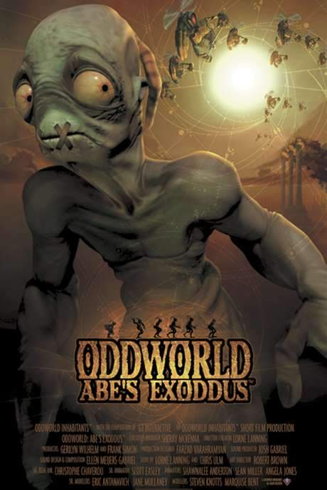 Got Brew? Odd to the last drop. Oddworld: Abe’s Exoddus: The Movie is a short film adaptation of the game, blending altered cutscenes with newly filmed material. After the destruction of Rupture Farms and the liberation of his fellow Mudokons, Abe discovers the Magog Cartel excavating ancestral bones. He and his allies launch a daring sabotage mission to stop the industrial menace.